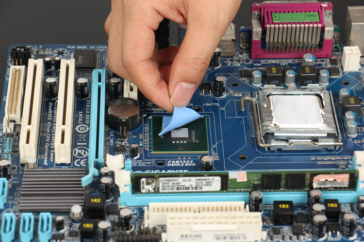 蓝色导热硅胶片