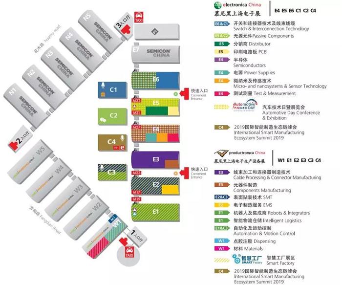 电子展会地图